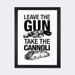 Leave The Gun // Vincent Carrozza (24"W x 16"H x 1"D)