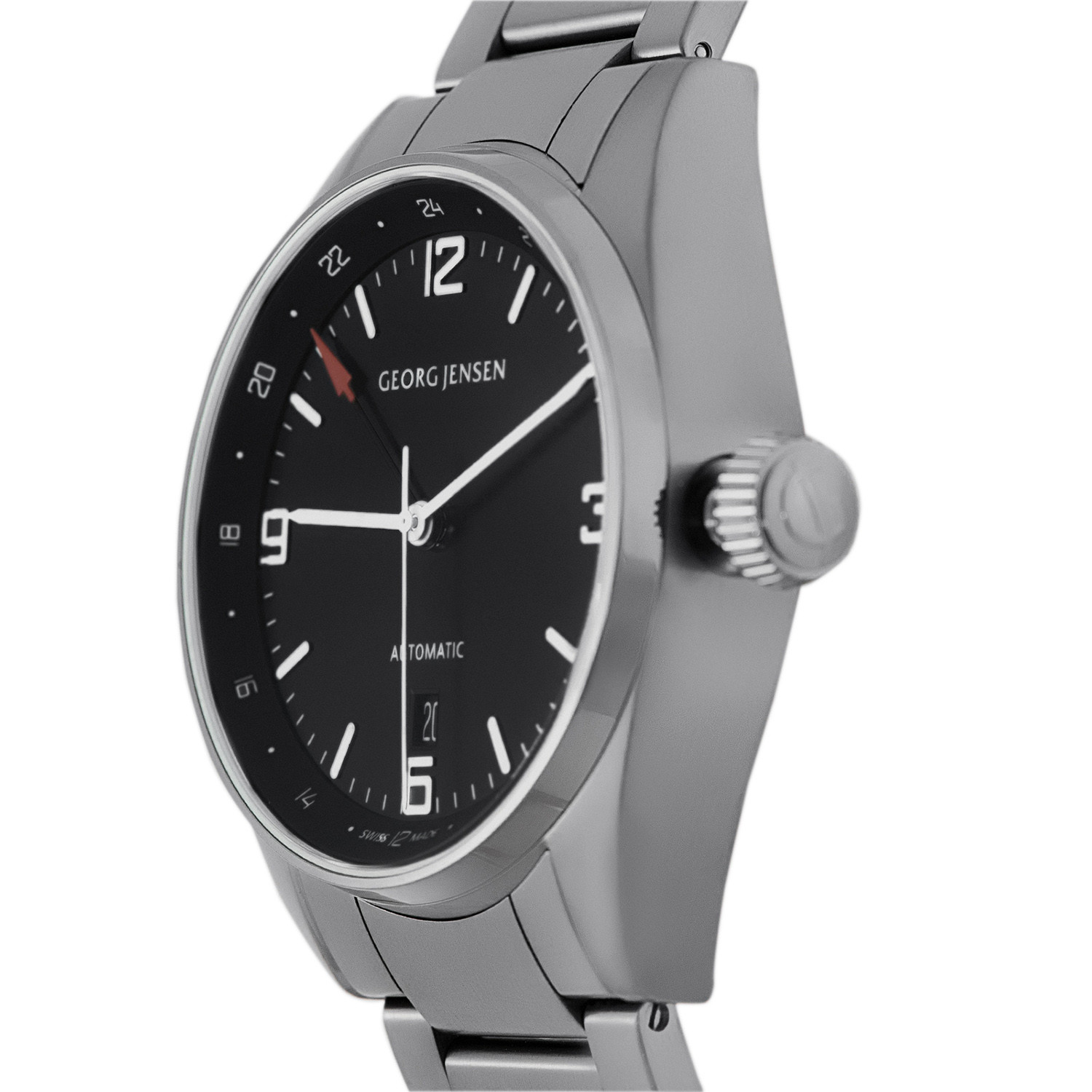 Georg Jensen Delta Classic GMT Automatic 3575606 Outstanding