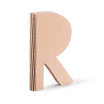 The R Space Lamp // Maple