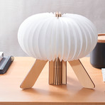The R Space Lamp // Maple