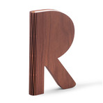 The R Space Lamp // Walnut