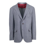 Brunello Cucinelli // Cashmere Blend 3/2 Button Sport Coat // Gray (Euro: 56)