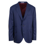 Brunello Cucinelli // Cashmere 3/2 Button Sport Coat // Dark Blue (Euro: 58)