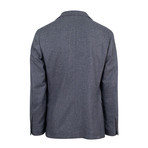 Brunello Cucinelli // Woven Cashmere 3 Roll 2 Sport Coat // Gray (Euro: 46)