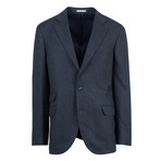 Brunello Cucinelli // Cashmere 3 Roll 2 Sport Coat // Dark Gray (Euro: 46)