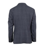 Brunello Cucinelli // Glen Plaid Cashmere 3 Roll 2 Sport Coat // Gray (Euro: 56)