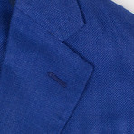 Pal Zileri Sartoriale Blue Label // 2 Button Unstructured Sport Coat // Royal Blue // Free Kiton Pocket Square (Euro: 50)