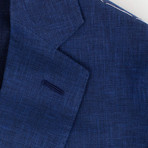 Pal Zileri Sartoriale Blue Label // 2 Button Sport Coat // Deep Blue // Free Kiton Pocket Square (Euro: 46)