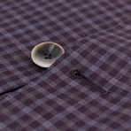 Pal Zileri Sartoriale Blue Label // Check Sport Coat // Purple + Free Kiton Pocket Square (Euro: 46)