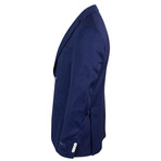 Pal Zileri Sartoriale Blue Label // Wool 2 Button Sport Coat // Blue + Free Kiton Pocket Square (Euro: 48)