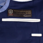 Pal Zileri Sartoriale Blue Label // Wool 2 Button Sport Coat // Blue + Free Kiton Pocket Square (Euro: 54)