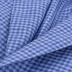 Pal Zileri Sartoriale Blue Label // 2 Button Plaid Sport Coat // Blue + Free Kiton Pocket Square (Euro: 52)