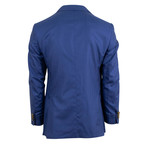 Pal Zileri Sartoriale Blue Label // 2 Button Drop 6 Sport Coat // Blue + Free Kiton Pocket Square (Euro: 46)