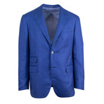 Pal Zileri Sartoriale Blue Label // 2 Button Sport Coat // Royal Blue + Free Kiton Pocket Square (Euro: 50)