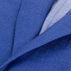 Pal Zileri Sartoriale Blue Label // 2 Button Sport Coat // Royal Blue + Free Kiton Pocket Square (Euro: 54)