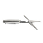 Xcissor Pen // Art Knife Module (Silver Pen + Silver Scissor)