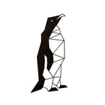 Penguin Metal Art Décor
