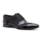 Wrap Design Patent Leather Dress Shoe // Black (Euro: 42)