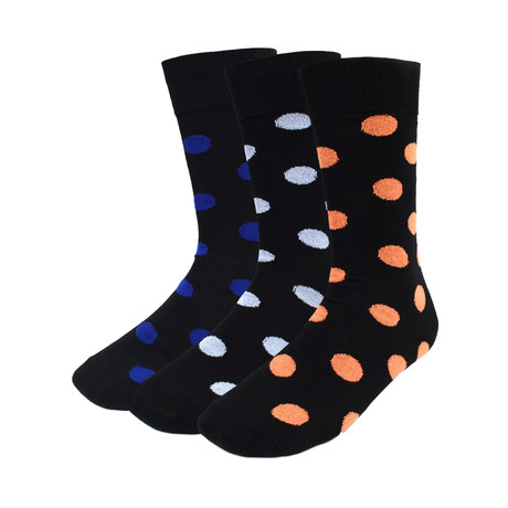 Jordan Polka Dot Dress Socks // 3 Pack