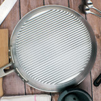 FlamePro Professional Aluminum Nonstick Fry Pan (10")