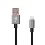 Kaebo Black Lighting Cable + Gray Tip // Pack of 3