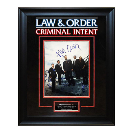 Signed Artist Series // Law and Order: Criminal Intent