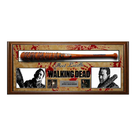 Signed + Framed Collage // The Walking Dead