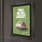 Full Metal Jacket (Born to Kill) // MightyPrint™ Wall Art // Backlit LED Frame