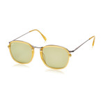 Tod's // Men's Square Sunglasses // Shiny Yellow + Green