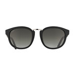 Tod's // Classic Sunglasses // Matte Black + Gradient Smoke