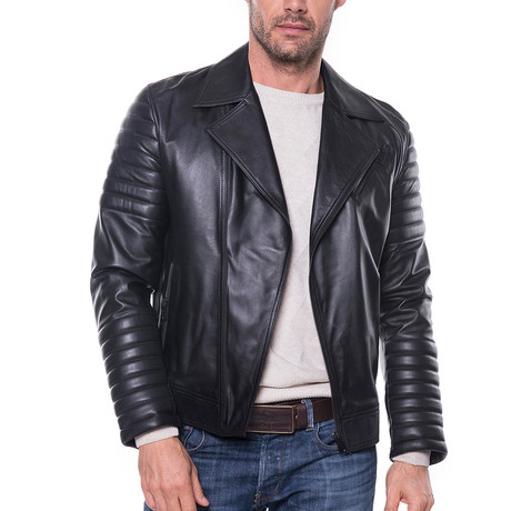 Leather Jacket // Black (S)