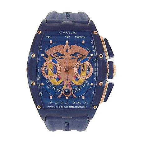 CVSTOS Challenge Pride of Colombia Chronograph Automatic // 577COLO // Pre-Owned