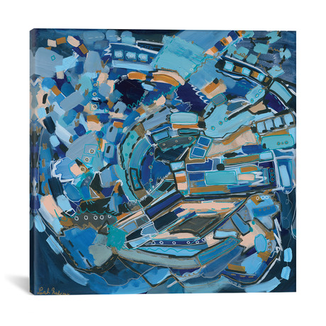 Blue Dream // Leah Nadeau (18"W x 18"H x 0.75"D)