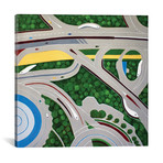 Dubai Roadways // Toni Silber-Delerive (18"W x 18"H x 0.75"D)