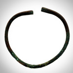 Ancient Viking Authentic Bronze Wrist Cuff // Museum Display