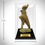 Ancient Egyptian Authentic God Horus Limestone Tomb Statue // Museum Display