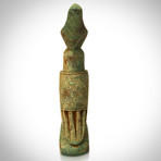 Ancient Egyptian Authentic God Horus Limestone Tomb Statue // Museum Display