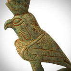 Ancient Egyptian Authentic God Horus Limestone Tomb Statue // Museum Display