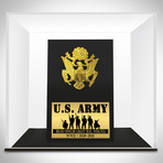 WWII Authentic 1939-1945 Us Army Officer Insignia // Museum Display