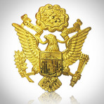 WWII Authentic 1939-1945 Us Army Officer Insignia // Museum Display