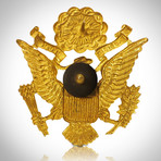 WWII Authentic 1939-1945 Us Army Officer Insignia // Museum Display