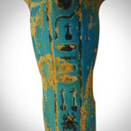 Ancient Egyptian Authentic Polychrome Ushabti Tomb Statue // Museum Display