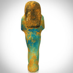 Ancient Egyptian Authentic Polychrome Ushabti Tomb Statue // Museum Display