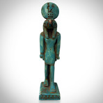 Ancient Egyptian Authentic Painted God Horus Ushabti Tomb Statue // Museum Display