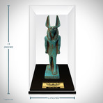 Ancient Egyptian Authentic Anubis Painted Tomb Statue // Museum Display (Statue Only)