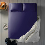 Bamboo Fiber Sheet Set // Navy (King)