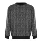 Hymn Kent All Over Speckled Sweatshirt // Gray (XL)