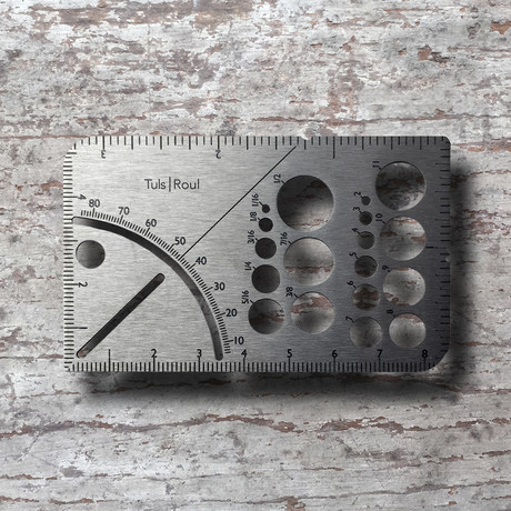 Tuls // Roul Credit Card Multitool (Stainless Steel)