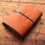 Ledr Workbook Journal (Orange)