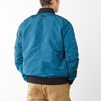 Harley Reversible Light Weight Bomber // Teal (L)